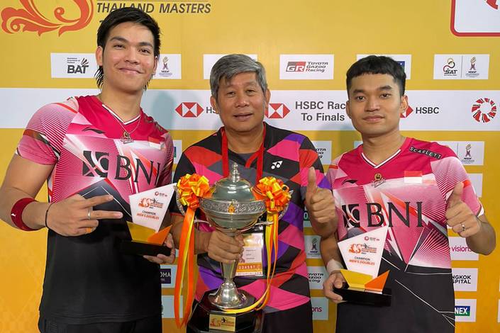 Daniel Marthin, Herry Iman Pierngadi, & Leo Rolly Carnando (Humas PP PBSI) Daniel Marthin, Herry Iman Pierngadi, & Leo Rolly Carnando (Humas PP PBSI)