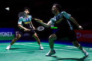 Sabar Karyaman Gutama/Moh Reza Pahlevi Isfahani (Humas PP PBSI)