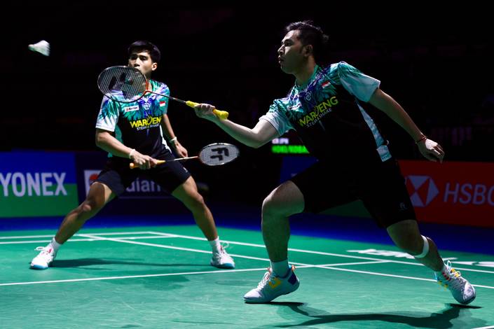 Sabar Karyaman Gutama/Moh Reza Pahlevi Isfahani (Humas PP PBSI)