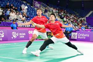 Leo Rolly Carnando/Bagas Maulana (Humas PP PBSI)