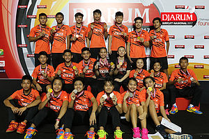 Para Atlet Exist Jakarta Berfoto Bersama