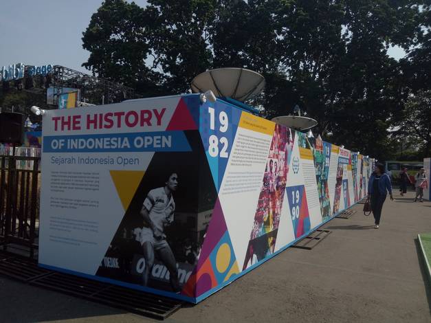 Indonesia Open year-on-year history board. Indonesia Open year-on-year history board.