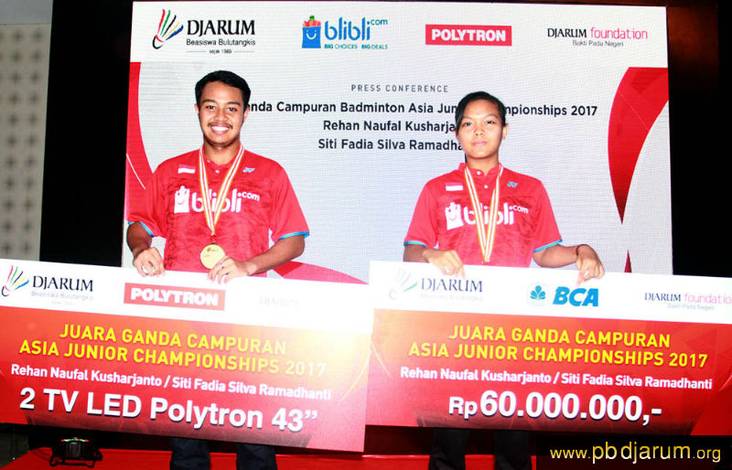 Rehan Naufal Kusharjanto/Siti Fadia Silva Ramadhanti