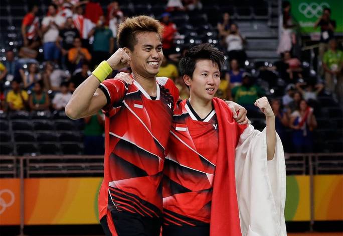 Tontowi Ahmad dan Liliyana Natsir