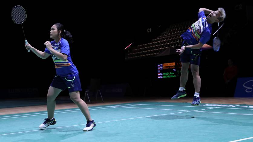 Rinov Rivaldy/Phita Haningtyas Mentari. (Photo: PBSI) Rinov Rivaldy/Phita Haningtyas Mentari. (Photo: PBSI)