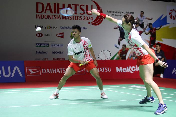 Dejan Ferdinansyah/Gloria Emanuelle Widjaja (Djarum Badminton) Dejan Ferdinansyah/Gloria Emanuelle Widjaja (Djarum Badminton)