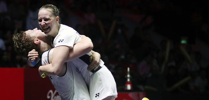 Thom Gicquel/Delphine Delrue (Djarum Badminton/Edward Luhukay) Thom Gicquel/Delphine Delrue (Djarum Badminton/Edward Luhukay)
