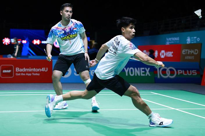 Sabar Karyaman Gutama/Moh Reza Pahlevi Isfahani (Humas PP PBSI)