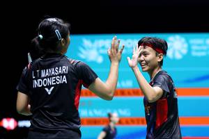 Lanny Tria Mayasari/Siti Fadia Silva Ramadhanti (Humas PP PBSI)