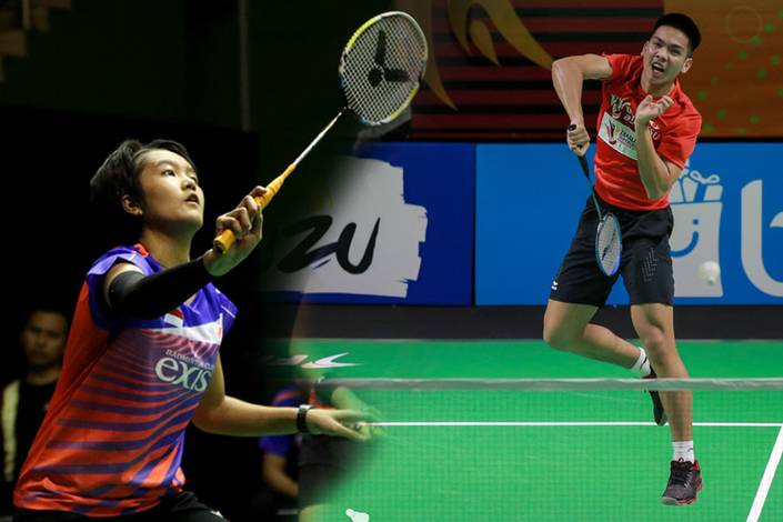 Daniel Marthin/Nita Violina Marwah (Indonesia). Daniel Marthin/Nita Violina Marwah (Indonesia).