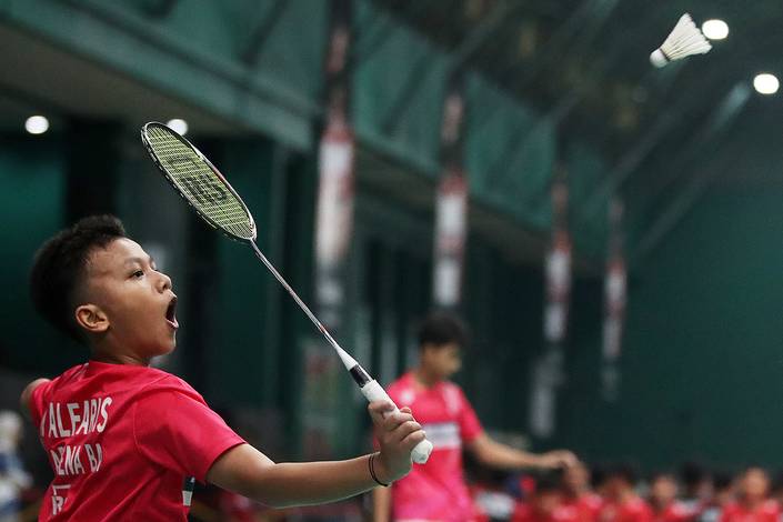 Aditya Naufal Alfaris (Djarum Badminton/Edward Luhukay) Aditya Naufal Alfaris (Djarum Badminton/Edward Luhukay)