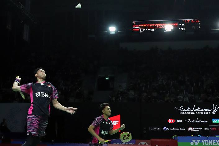 Fajar Alfian/Muhammad Rian Ardianto (Djarum Badminton) Fajar Alfian/Muhammad Rian Ardianto (Djarum Badminton)