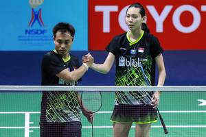 Ganda campuran Indonesia, Hafiz Faizal/Gloria Emanuelle Widjaja. (Foto: PP PBSI)