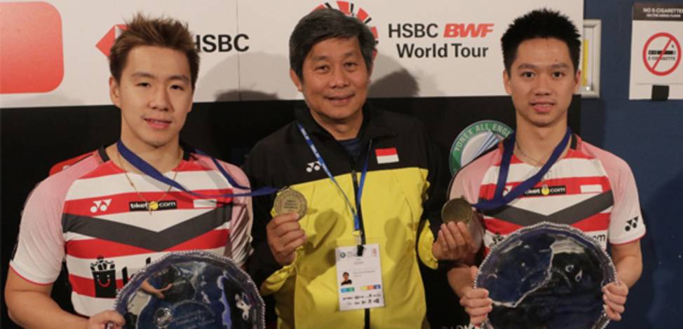 Herry IP dan Kevin Sanjaya Sukamuljo/Marcus Fernaldi Gideon