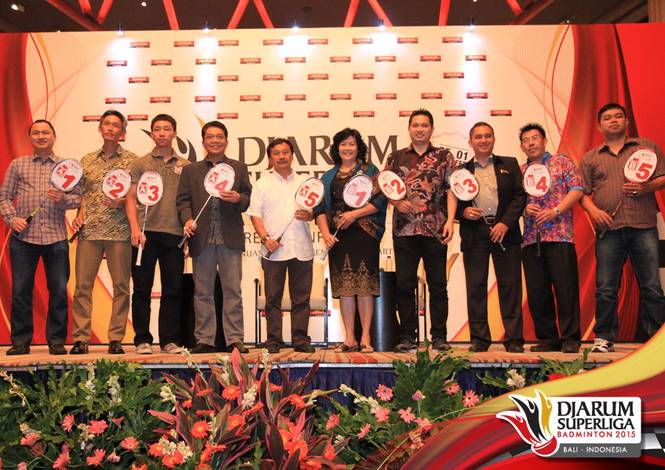 Drawing Djarum Superliga 2015 Drawing Djarum Superliga 2015