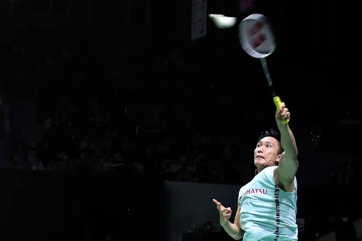 Kento Momota (Djarum Badminton) Kento Momota (Djarum Badminton)
