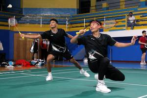 Muhammad Shohibul Fikri & Bagas Maulana (Humas PP PBSI)