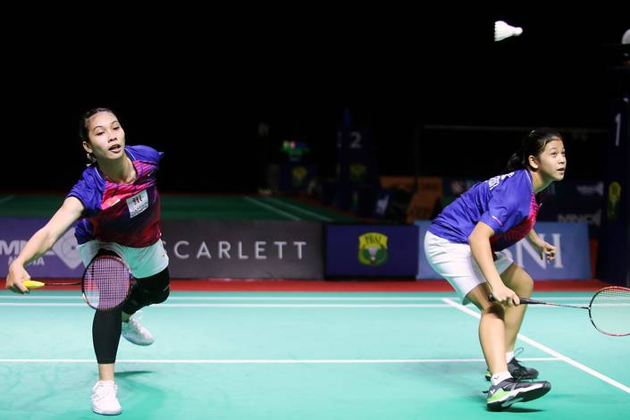 Putri Larasati & Felisha Alberta Nathaniel Pasaribu (Djarum Badminton)
