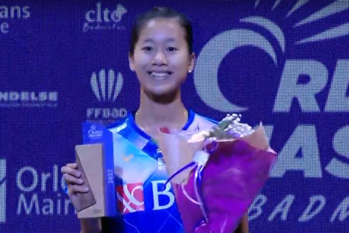 Putri Kusuma Wardani (Tangkapan Layar Fédération Française Badminton) Putri Kusuma Wardani (Tangkapan Layar Fédération Française Badminton)