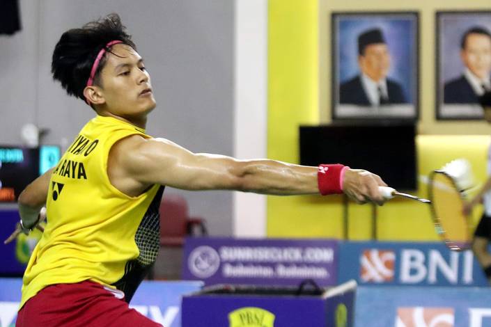Ryan Putra Widyanto (Djarum Badminton) Ryan Putra Widyanto (Djarum Badminton)