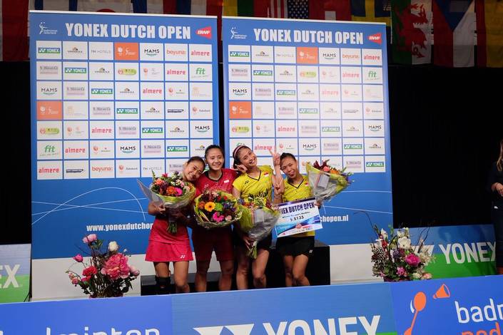Podium Ganda Putri Dutch Open Grand Prix 2017 Podium Ganda Putri Dutch Open Grand Prix 2017