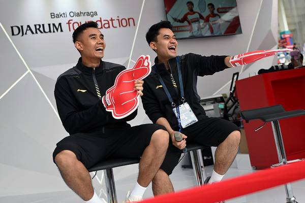 Bagas Maulana & Leo Rolly Carnando (Djarum Badminton) Bagas Maulana & Leo Rolly Carnando (Djarum Badminton)