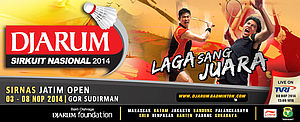 Djarum Sirkuit Nasional Jawa Timur Open 2014