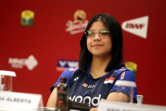 Felisha Alberta Nathaniel Pasaribu (Djarum Badminton/Edward Luhukay) Felisha Alberta Nathaniel Pasaribu (Djarum Badminton/Edward Luhukay)