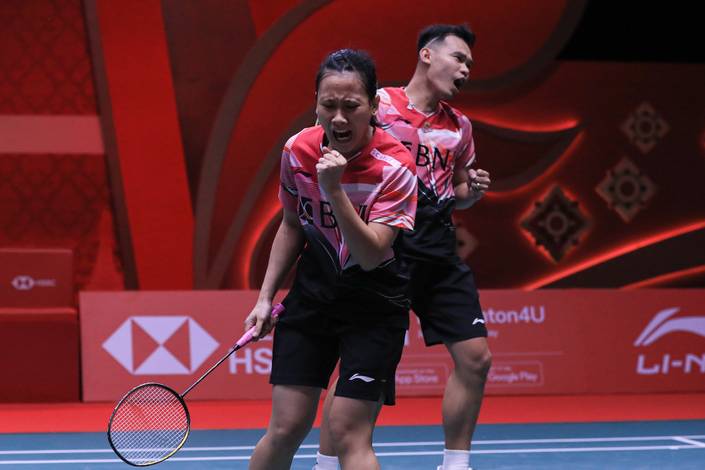 Rinov Rivaldy/Pitha Haningtyas Mentari (Humas PP PBSI) Rinov Rivaldy/Pitha Haningtyas Mentari (Humas PP PBSI)