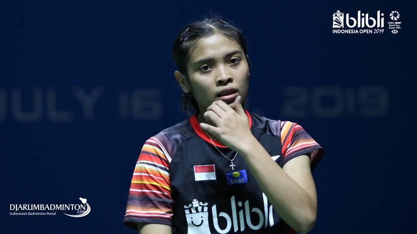 Gregoria Mariska Tunjung (Indonesia). Gregoria Mariska Tunjung (Indonesia).