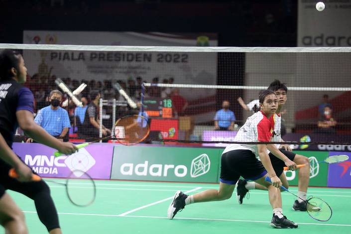 Dapa Lesmana/Isyana Syahira Meida (Djarum Badminton) Dapa Lesmana/Isyana Syahira Meida (Djarum Badminton)
