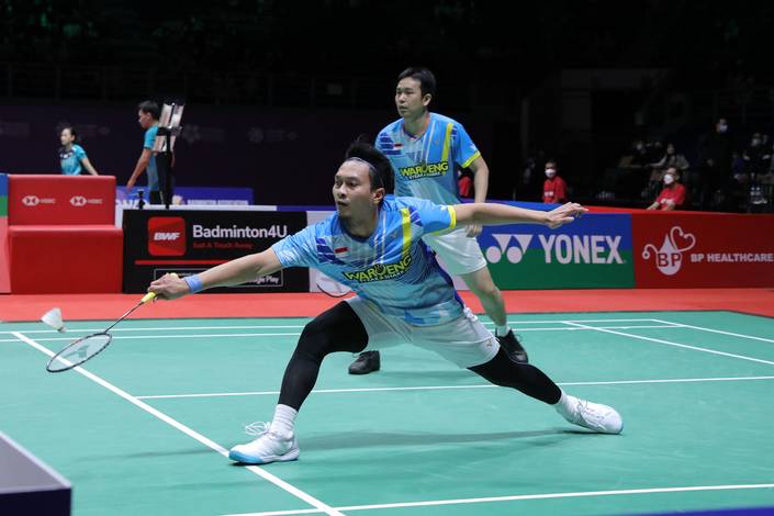 Mohammad Ahsan/Hendra Setiawan (Humas PP PBSI) Mohammad Ahsan/Hendra Setiawan (Humas PP PBSI)