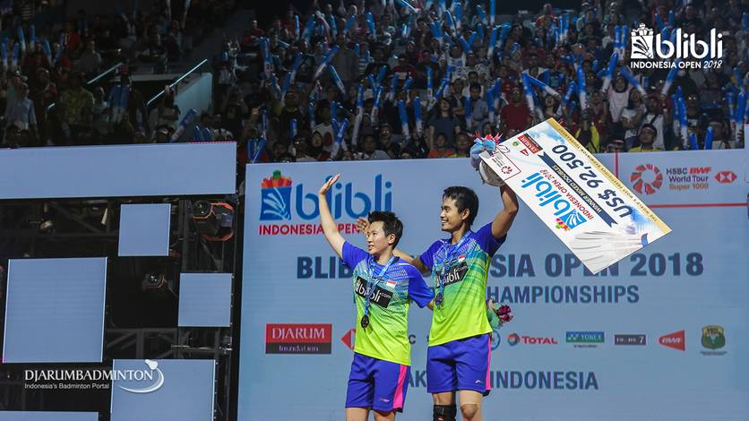 Tontowi Ahmad/Liliyana Natsir (Indonesia). Tontowi Ahmad/Liliyana Natsir (Indonesia).