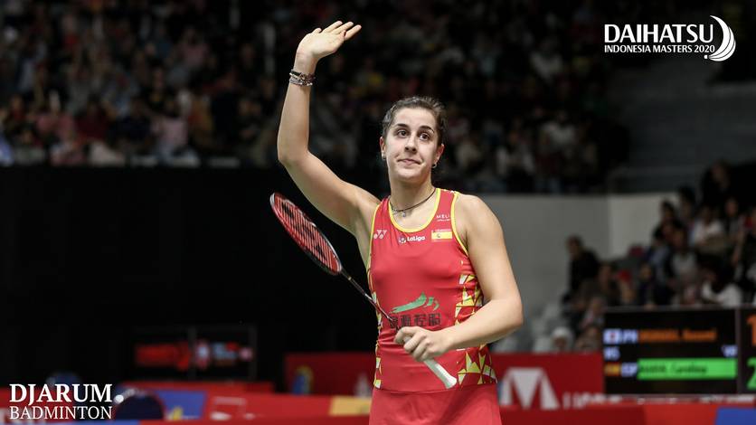 Carolina Marin (Spanyol). Carolina Marin (Spanyol).