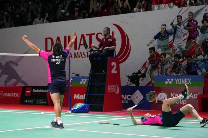 Marcus Fernaldi Gideon & Kevin Sanjaya Sukamuljo (Humas PP PBSI)