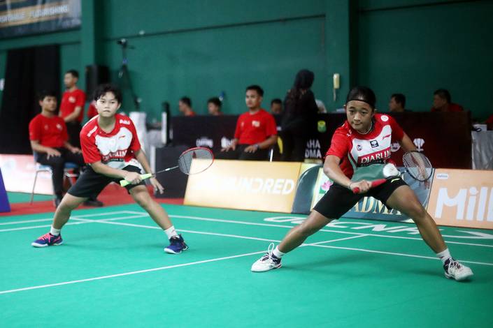 Aqelatul Amaliyah Rahma/Nur Hafidzah Afifah (Djarum Badminton) Aqelatul Amaliyah Rahma/Nur Hafidzah Afifah (Djarum Badminton)