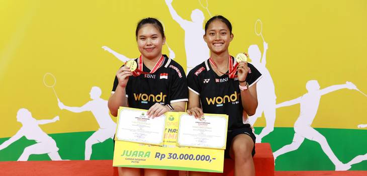 Jania Novalita Situmorang/Riska Anggraini (Humas PP PBSI) Jania Novalita Situmorang/Riska Anggraini (Humas PP PBSI)