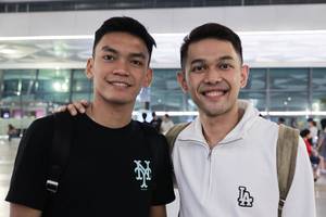 Muhammad Shohibul Fikri & Fajar Alfian (Humas PP PBSI)