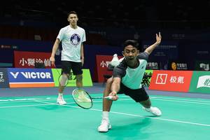 Jonatan Christie & Alwi Farhan (Humas PP PBSI)