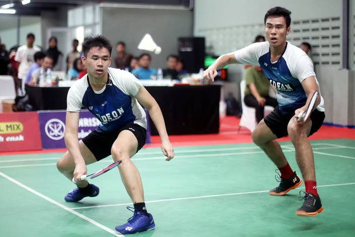 Joseph Marcellino Kyta/Joven Farandi (Djarum Badminton/Edward Luhukay)