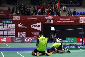 Muh Putra Erwiansyah/Muhammad Rayhan Nur Fadillah (Humas PP PBSI)