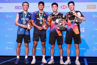 Fajar Alfian/Muhammad Shohibul Fikri & Raymond Indra/Nikolaus Joaquin (Humas PP PBSI)