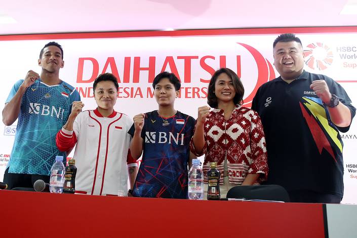 Jumpa pers Indonesia Masters 2024 (Djarum Badminton) Jumpa pers Indonesia Masters 2024 (Djarum Badminton)