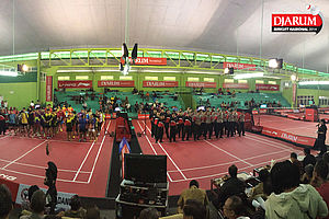 Pembukaan Djarum Sirkuit Nasional Sumbar Open 2014