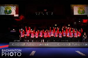 Tim Piala Thomas Indonesia (Badminton Photo/Yohan Nonotte)