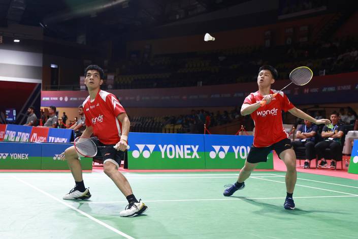 Alexius Ongkytama Subagio/Aquino Evano Keneddy Tangka (Humas PP PBSI) Alexius Ongkytama Subagio/Aquino Evano Keneddy Tangka (Humas PP PBSI)