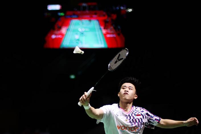 Verrell Yustin Mulia (Djarum Badminton/Edward Luhukay)