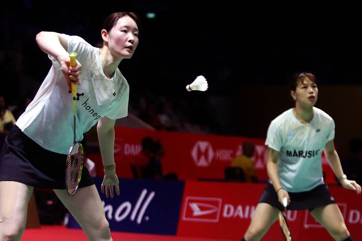 Yuki Fukushima/Mayu Matsumoto (Djarum Badminton/Edward Luhukay) Yuki Fukushima/Mayu Matsumoto (Djarum Badminton/Edward Luhukay)