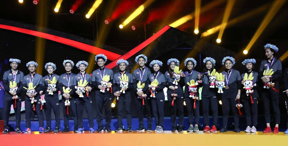 Tim Sudirman Indonesia 2019. (Foto: PP PBSI) Tim Sudirman Indonesia 2019. (Foto: PP PBSI)