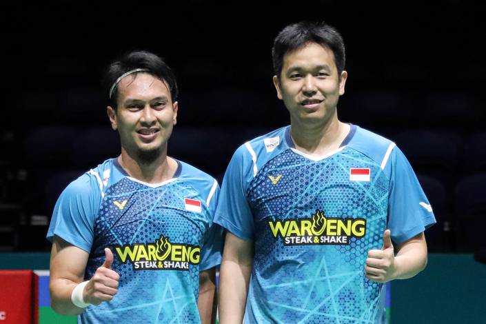 Mohammad Ahsan/Hendra Setiawan (Humas PP PBSI) Mohammad Ahsan/Hendra Setiawan (Humas PP PBSI)